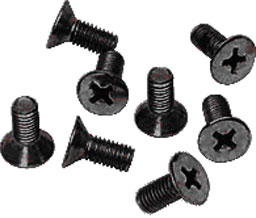 CRL P1020RB Phillips 10 x 2" Wall Mounting Flat Head Sheet Metal Screws - Oil Rubbed Bronze