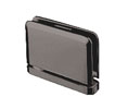 CRL PPH01GM  Prima 01 Series Top or Bottom Mount Hinge - Gun Metal
