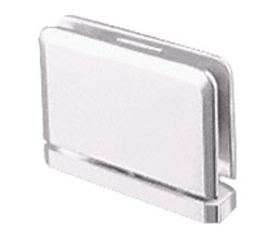 CRL PPH01PN  Prima 01 Series Top or Bottom Mount Hinge - Polished Nickel