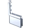 CRL PPH03CH Prima 03 Series Wall Mount Hinge - Polished Chrome