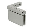 CRL PPH05LBN Prima 05 Series Left Hand Wall Mount Offset Hinge - Brushed Nickel