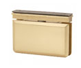 CRL PPH06SB Prima 06 Series EZ-Adjust Top Mount Hinge - Satin Brass