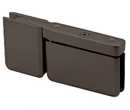 CRL PPH070RB Prima Top or Bottom Mount Pivot Hinge with Attached U-Clamp - Oil Rubbed Bronze