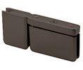 CRL PPH070RB Prima Top or Bottom Mount Pivot Hinge with Attached U-Clamp - Oil Rubbed Bronze