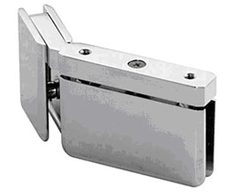 CRL PPH0735LBN Prima LH 135 Degree Hinge with U-Clamp - Brushed Nickel