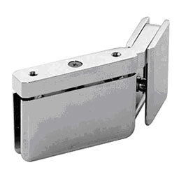 CRL PPH0735RBN Prima RH 135 Degree Hinge with U-Clamp - Brushed Nickel