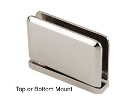 CRL PPH0151PN Prima #1 Pin 01 Series Top or Bottom Mount Hinge - Polished Nickel