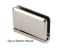 CRL PPH0151PN Prima #1 Pin 01 Series Top or Bottom Mount Hinge - Polished Nickel