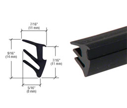 CRL RG38500 3/8" Roll-In Glazing Gasket - 500' Roll