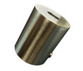 CRL S12BN Slim Line Wall Mount Fitting - Brushed Nickel