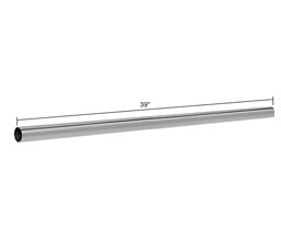 CRL S1BN 39" Support Bar Only - Brushed Nickel