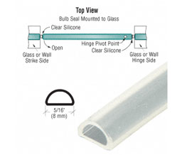CRL S1LB Translucent Silicone Bulb Seal