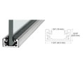 CRL SCBS3812SL 120" Shallow "U" Channel - Brushed Stainless