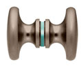 CRL SDK100BBRZ Traditional 100 Series Back-to-Back Shower Door Knob - Brushed Bronze