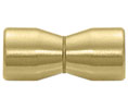 CRL SDK109SB Back-to-Back 109 Series Bow-Tie Knob - Satin Brass