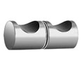 CRL SDK140PN Back-to-Back 140 Series E-Z Grip Knob - Polished Nickel