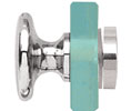 CRL SDK200PN Traditional 200 Series Single-Sided Shower Door Knob - Polished Nickel