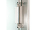 CRL SGH8BN Frameless Sliding Glass Door Handle - Brushed Nickel