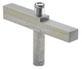 CRL SRHAB01BN Adaptor Block Used with Senior Prima Hinges - Brushed Nickel