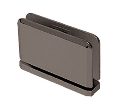 CRL SRPPH01GM  Senior Prima 01 Series Top or Bottom Mount Hinge - Gun Metal