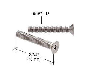 CRL TB4CH Through-Bolt For 1-3/4" Thick Door Pull Mounting