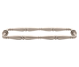 CRL V1C18X18PN Victorian Style 18" Back-to-Back Towel Bar - Polished Nickel