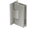 CRL V1E037SN Vienna  037 Series Wall Mount - Full Back Plate Hinge - Satin Nickel