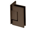 CRL V1E0440RB Vienna 044 Series Wall Mount Offset Back Plate Hinge - Oil Rubbed Bronze