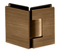 CRL V1E045BBRZ Vienna 045 Series 135 Degree Glass-to-Glass Hinge - Brushed Bronze