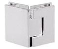 CRL V1E045BN Vienna 045 Series 135 Degree Glass-to-Glass Hinge - Brushed Nickel