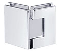 CRL V1E045CH Vienna 045 Series 135 Degree Glass-to-Glass Hinge - Polished Chrome