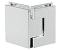 CRL V1E045PN Vienna 045 Series 135 Degree Glass-to-Glass Hinge - Polished Nickel