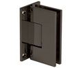 CRL V1E0670RB  Vienna Series Wall Mount Positive Close Hinge - Oil Rubbed Bronze