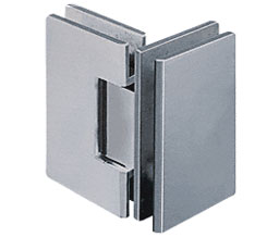 CRL V1E092BN Vienna 092 Glass-to-Glass Mount Hinge - Brushed Nickel