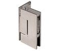 CRL V1E344BN Vienna 344 Offset Wall Mount Plate Adjustable Hinge - Brushed Nickel