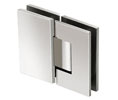 CRL V1E580CH  Vienna 580 Series Glass-to-Glass Hinge with Internal 5 Degree Pin  - Polished Chrome