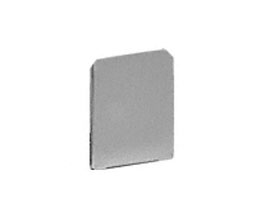 CRL WU2ECBA WU2 Series U-Channel End Cap - Brite Anodized