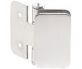 CRL ZUR03SS Zurich 03 Series Wall Mount - Inswing Hinge - Satin Stainless