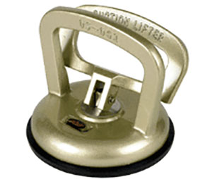 CRL 05061 Aluminum 4-1/2" Single Pad Hand Held Vacuum Lifter