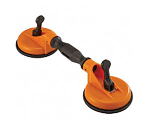 CRL 911VC 4-1/2" Plastic Double Swivel Hand Held Vacuum Lifter