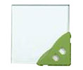 CRL ACP38 3/8" Green Armored Corner Protector