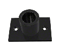 CRL S14MBL Wall Mount Top Fitting - Matte Black