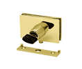 CRL EH100 Randomly Keyed Square Plunger Lock with Strike, Brass 