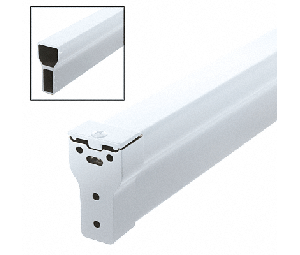 Jackson 30896B8628 Satin Aluminum Jackson® 896 Removable Mullion with no Strike Installed