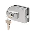 CRL PTH25BS Glass Mounted Patch Lock, Brushed Stainless Steel