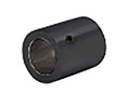 CRL S12MBL Slim Line Wall Mount Fitting - Matte Black