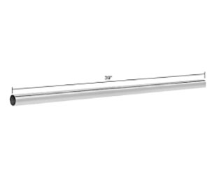 CRL S1PN 39" Support Bar Only - Polished Nickel