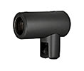 CRL S5MBL Support Bar U-Bracket for 3/8" and 1/2" Glass - Matte Black