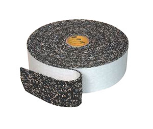 CRL SP1834B 3/4" x 3/4" x 1/8" Sponge Rubber Shipping Pads - Bulk