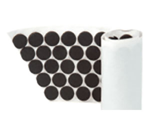 CRL SR3 Black Sponge Rubber Desk Buttons